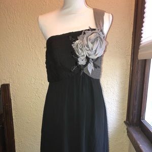 Sue Wong Studio W Black/Gray Dress - 10